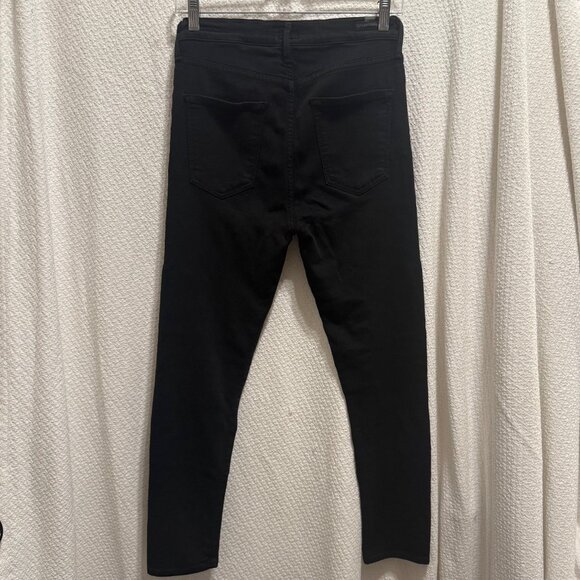 Citizens of Humanity Rocket crop high rise skinny jeans Black Size 29 - Picture 4 of 9